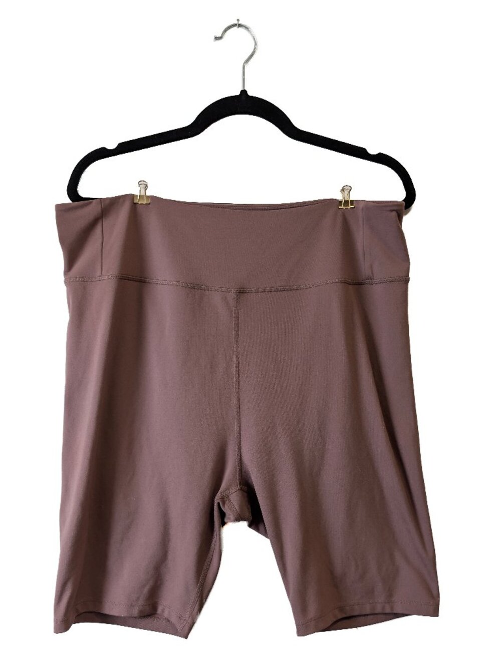 Girlfriend Collective Taupe Bike Shorts Size 4XL